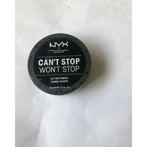 NYX CAN'T STOP WON'T STOP SETTING POWDER 0.21oz/6g - DEEP CSWSSP05